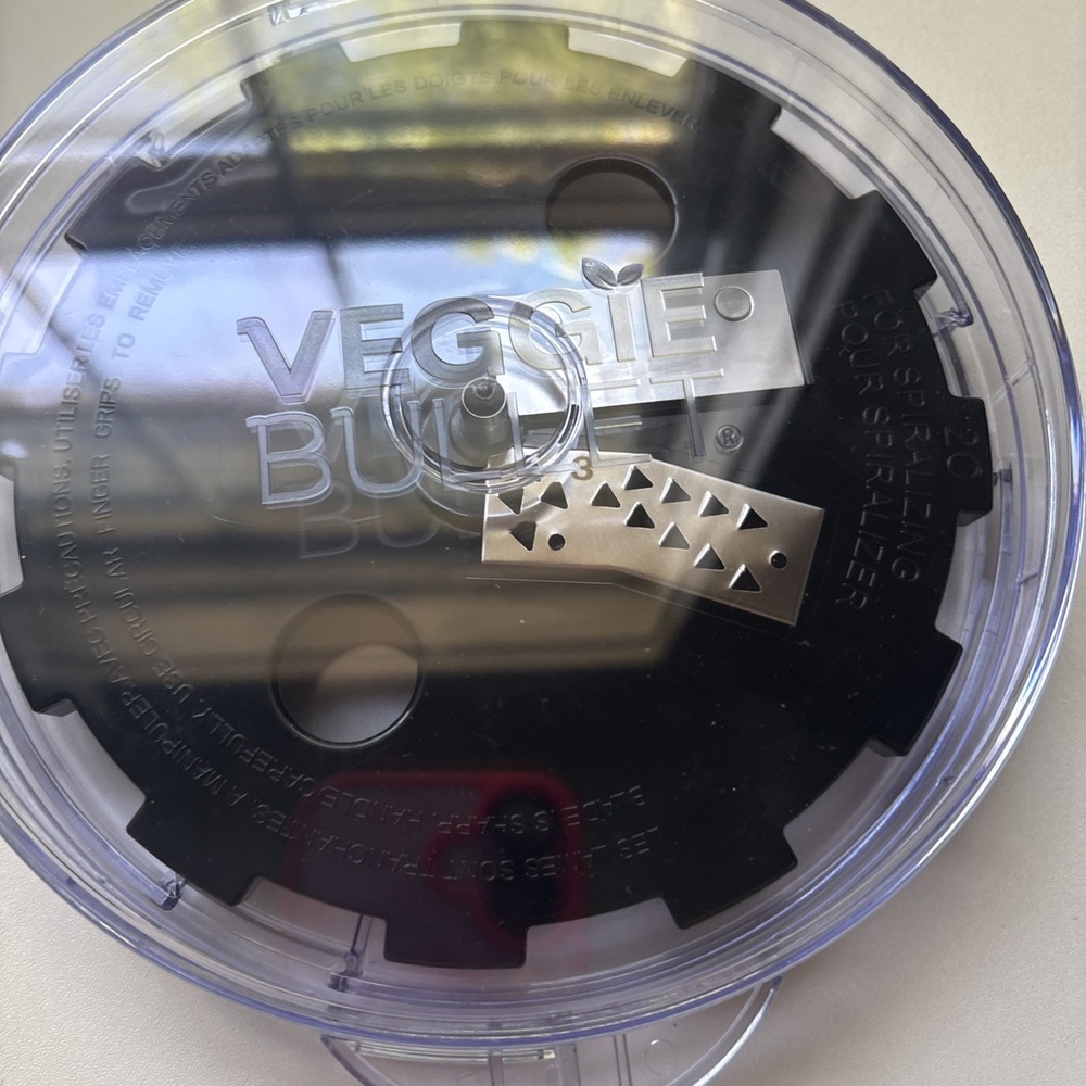 Veggie Bullet Food Processor Replacement Parts‎ - 2C Blade Spiralizing 3